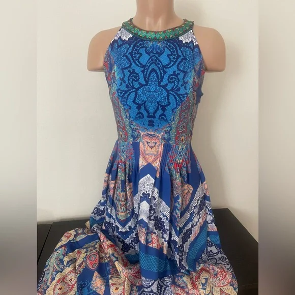 Anthropologie Ranna Gill Boteh Maxi Dress - Picture 1 of 6